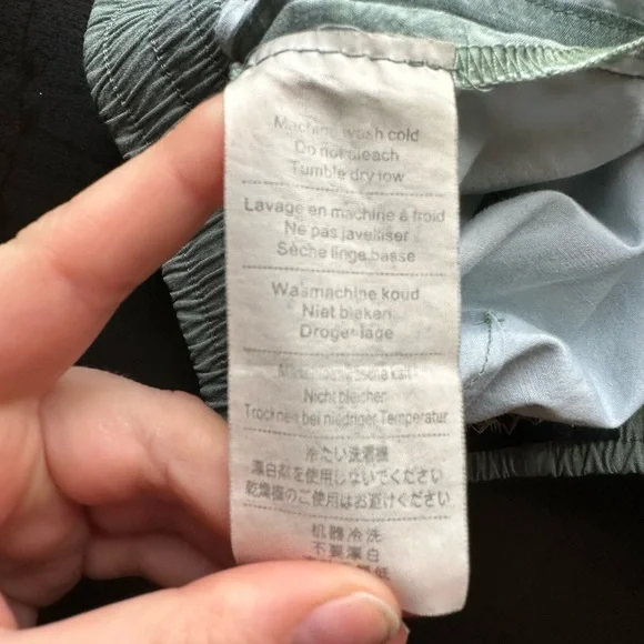 United by Blue Womens Green Sustainable Scallop Boardshort Size XS EUC - Picture 5 of 7